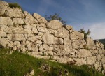 Segni, tratto di mura megalitiche